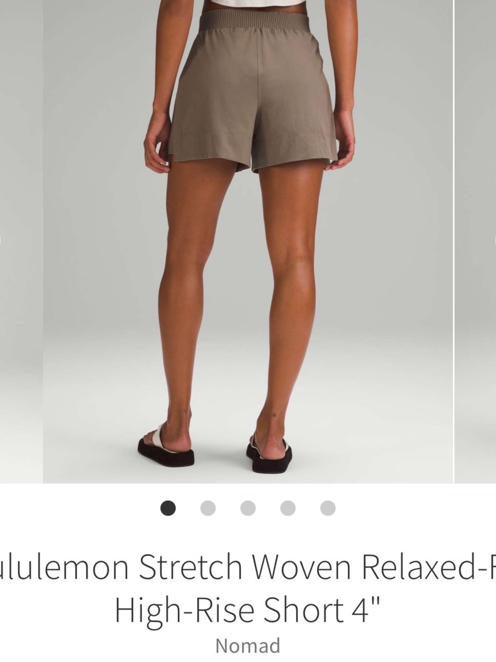 lululemon athletica Nomad High-Rise Stretch Woven Relaxed-Fit Shorts - Nomad